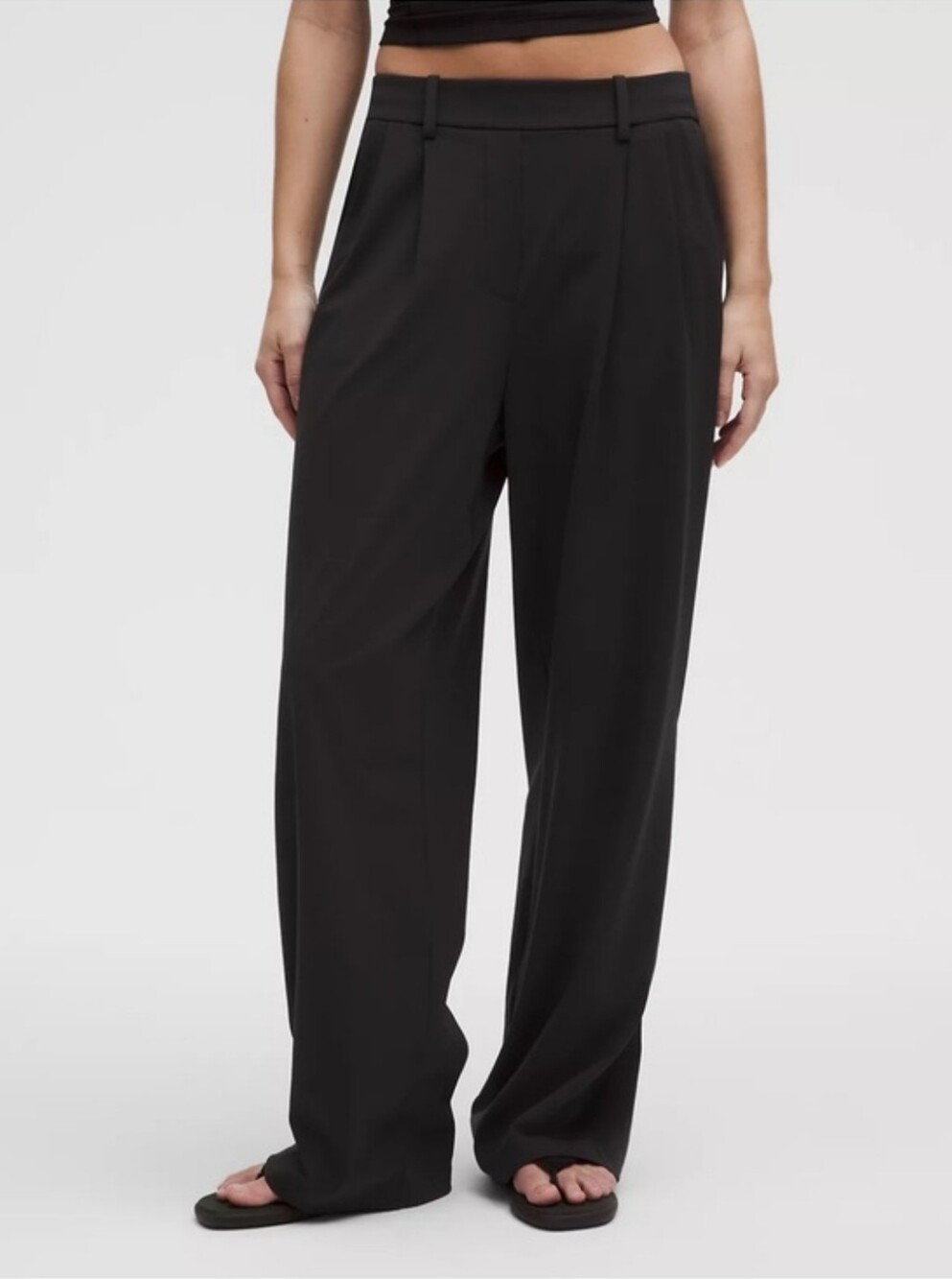 Lululemon Day Drift High Rise Wide Leg Pants - Black XL